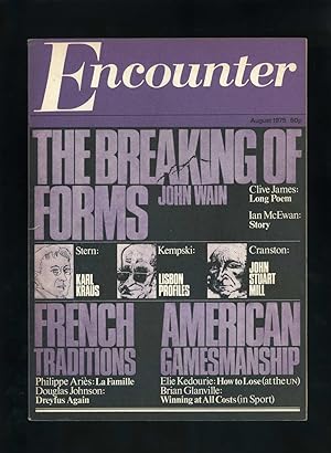 ENCOUNTER MAGAZINE 263 - August 1975 Vol. XLV No. 2 - includes first publication of an early shor...