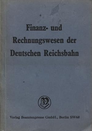 Finanz- und Rechnungswesen der Deutschen Reichsbahn