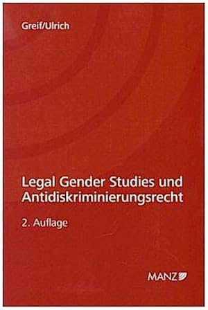 Bild des Verkufers fr Legal Gender Studies und Antidiskriminierungsrecht zum Verkauf von AHA-BUCH GmbH