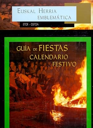 Imagen del vendedor de Gua de Fiestas Calendario festivo del Pas Vasco. a la venta por Librera Astarloa