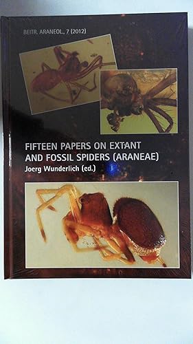 Fifteen Papers on extant and fossil spiders (Aranae), Beitr. Aranneol., 7 (2012),