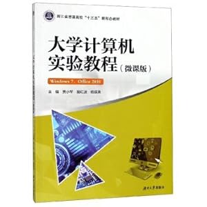 Imagen del vendedor de Computer Experimental Course University (micro lessons Edition)(Chinese Edition) a la venta por liu xing