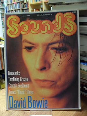SOUNDS Das Musik-Magazin - Januar 1981 / Jahrgang 13 - Heft 1 - David Bowie / Buzzcocks / Throbbi...