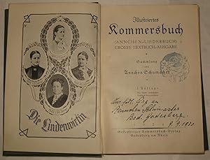 Illustriertes Kommersbuch (Ännchen-Liederbuch) Große Textbuch-Ausgabe. Sammlung Ännchen Schumache...