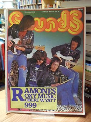 SOUNDS Das Musik-Magazin - November 1980 / Jahrgang 12 - Heft 11 - The Ramones / Roxy Music / Rob...