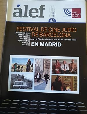 ALEF Nº 42. FESTIVAL DE CINE JUDIO DE BARCELONA.