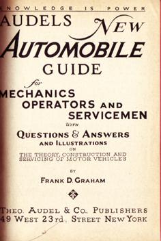 Audel's Automobile Guide