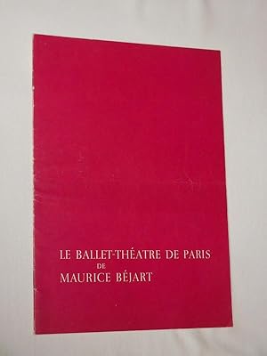 Bild des Verkufers fr Programmheft Gastspiel Le Ballet-Theatre de Paris in Berlin um 1958. BALLETTABEND. Choreographie: Maurice Bejart. Mit Evelyne Maubert, Patrick Belda, Ariel Auclerc, Adolfo Andrade, Tania Bari, Antonio Cano, Jean Blanchard, Germinal Cassado, Michele Seigneuret, Mathe Souverbie, Nicole Raes, Monica Shellino, Laura Toledo zum Verkauf von Fast alles Theater! Antiquariat fr die darstellenden Knste