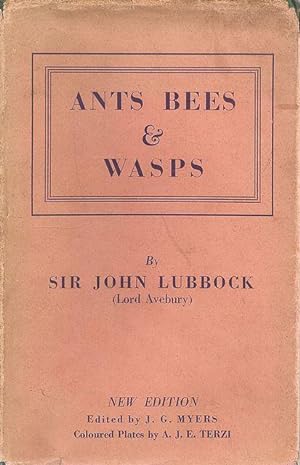 Immagine del venditore per Ants Bees and Wasps. A Record of Observations on the Habits of the Social Hymenoptera. venduto da C. Arden (Bookseller) ABA