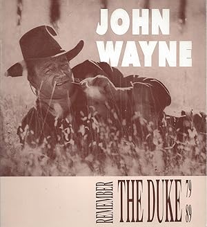 Bild des Verkufers fr John Wayne - Remember The Duke 1979-1989 zum Verkauf von ART...on paper - 20th Century Art Books