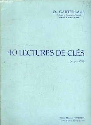 Image du vendeur pour 40 Lectures de Cls (2, 3, 4 Cls) mis en vente par Le-Livre