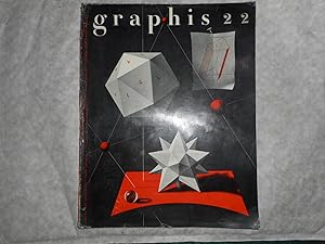 Seller image for GRAPHIS MAGAZINE International Journal of Graphic Art and Applied Art. No 22 1948 (Vol 4) . In 3 Languages - French English and German for sale by Sue Lloyd-Davies Books