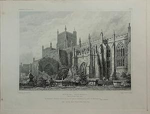 Seller image for Bristol. The Cathedral, view from the S. E. for sale by theoldmapman