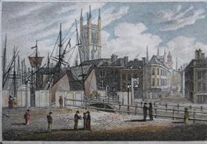 Seller image for Bristol. Clare Street and Draw Bridge. for sale by theoldmapman