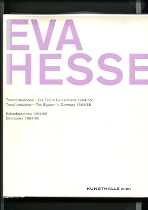 Bild des Verk�ufers f�r Eva Hesse - Teil !. Kalendernotizen 1964/65 - Datebooks 1964/65 -Teil 2. Transformation die Zeit in Deutschland 1964/65 - Transformations - The Sojurn in Germany 1964/65 - 2 B�nde.1 �bers. ins Engl.: Tom Appleton. zum Verkauf von Antiquariat Buchseite