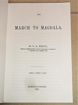 Immagine del venditore per The March to Magdala venduto da DogStar Books