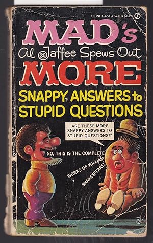 Mad's Al Jaffee Spews Out More Snappy Answers to Stupid Questions