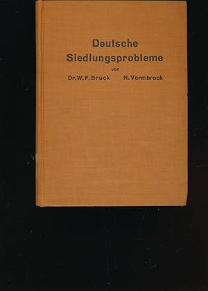 Seller image for Deutsche Siedlungsprobleme, for sale by Antiquariat Kastanienhof