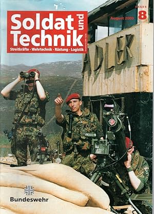 Bild des Verkufers fr Soldat und Technik Zeitschrift fr Wehrtechnik, Rstung und Logistik Heft 8 / August 2000 zum Verkauf von Antiquariat Jterbook, Inh. H. Schulze