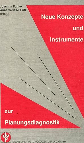 Seller image for neue konzepte und instrumente zur planungsdiagnostik. for sale by Gabis Bcherlager