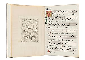 Choir Book with Selected Texts for the Mass and Office; in Latin with some Italian, illuminated s...