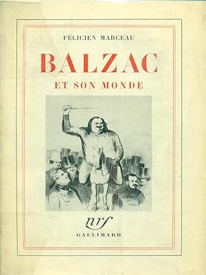 Bild des Verkufers fr Balzac et son monde zum Verkauf von Librodifaccia