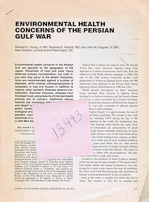 Seller image for Environmental Health Concerns of the Persian Gulf War for sale by Bookshop Baltimore