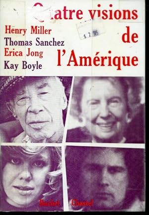 Seller image for Quatre visions de l'Amrique for sale by Librairie Le Nord