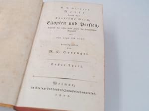 Reise durch das Türkische Reich, Egypten [Ägypten] und Persien, während der ersten sechs Jahre de...