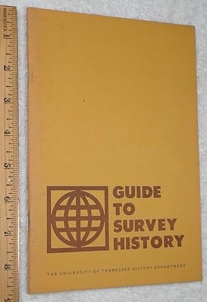 Imagen del vendedor de Guide to Survey History a la venta por Dilly Dally