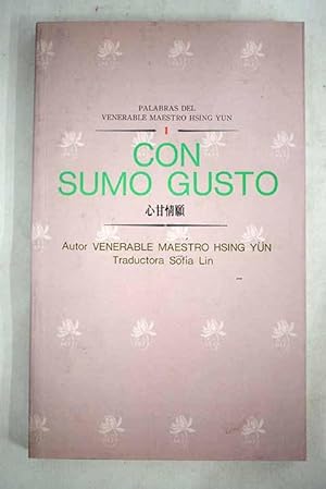 Seller image for Con sumo gusto for sale by Alcan Libros