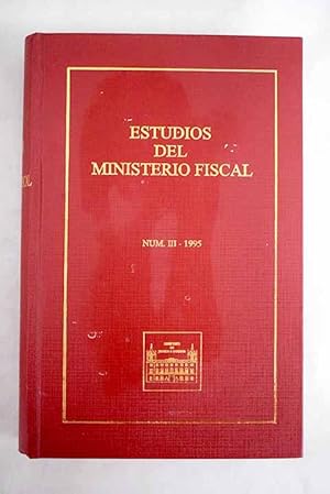 Imagen del vendedor de Estudios del ministerio fiscal, nmero III a la venta por Alcan Libros