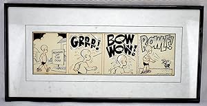 Henry "Beware of the Dog": Original 4-pannel comic strip