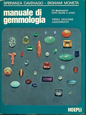 Seller image for Manuale di gemmologia for sale by Librodifaccia