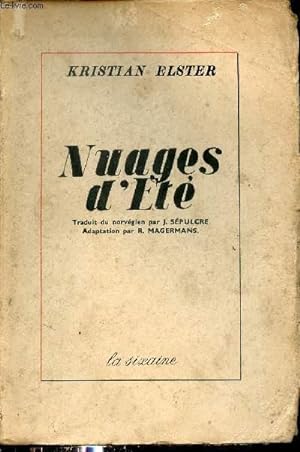 Bild des Verkufers fr Nuages d't. zum Verkauf von Le-Livre