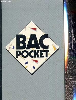 Image du vendeur pour Bac pocket, la mini bible du bac mis en vente par Le-Livre