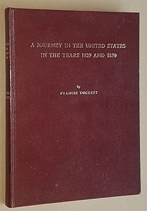 Imagen del vendedor de A Journey in the United States in the Years 1829 and 1830 a la venta por Nigel Smith Books