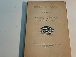 Bild des Verkufers fr LA MIRADA ALREDEDOR ENTRAMBASAGUAS JOAQUIN DE 1945 zum Verkauf von LIBRERIA ANTICUARIA SANZ