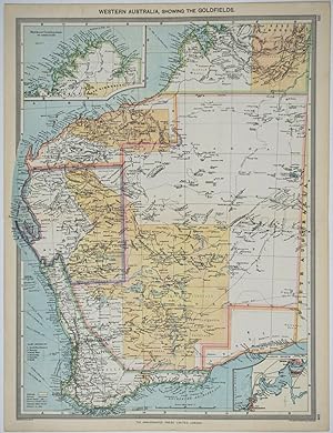 Western Australia, showing the Goldfields