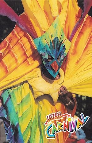 Luton Carnival Bird Of Paradise 1998 Postcard