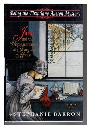 Bild des Verkufers fr JANE AND THE UNPLEASANTNESS OF SCARGRAVE MANOR: Being the First Jane Austen Mystery. zum Verkauf von Bookfever, IOBA  (Volk & Iiams)