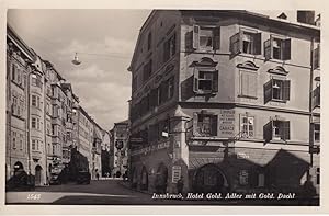 Hotel Goldener Adler Innsbruck Austria Postcard