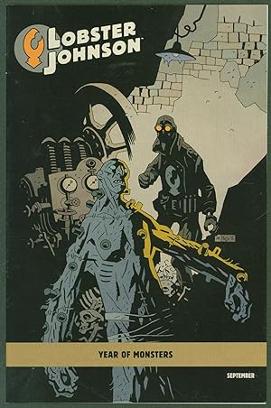 Lobster Johnson: Caput Mortuum (Mike Mignola Year of Monsters variant cover)