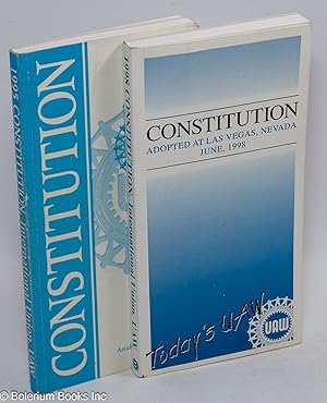 Imagen del vendedor de Constitution adopted at Las Vegas, Nevada, June 1998 a la venta por Bolerium Books Inc.