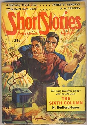 Image du vendeur pour SHORT STORIES - August 25 1940 mis en vente par Gene Zombolas