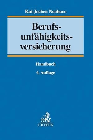 Imagen del vendedor de Berufsunfhigkeitsversicherung a la venta por BuchWeltWeit Ludwig Meier e.K.