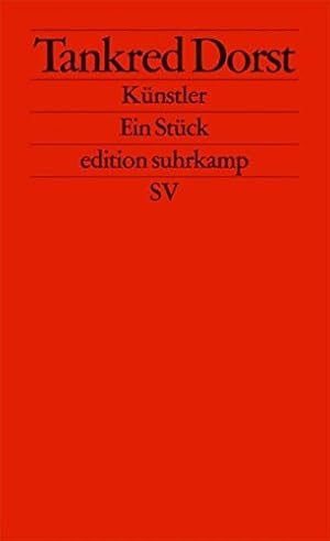 Bild des Verkufers fr Knstler: Ein Stck (edition suhrkamp) zum Verkauf von Eichhorn GmbH