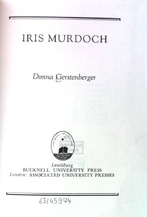 Immagine del venditore per Iris Murdoch venduto da books4less (Versandantiquariat Petra Gros GmbH & Co. KG)