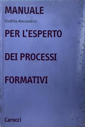 MANUALE PER L'ESPERTO DEI PROCESSI FORMATIVI