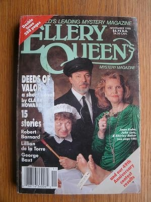 Image du vendeur pour Ellery Queen's Mystery Magazine November 1990 mis en vente par Scene of the Crime, ABAC, IOBA